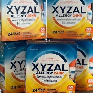 Xyzal allergy meds 55 count